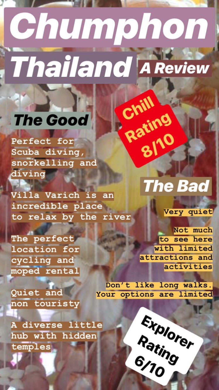 review the good and bad of Thailand and being there. Mini Review of the country