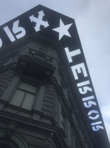 House of terror in Budapest outside view.